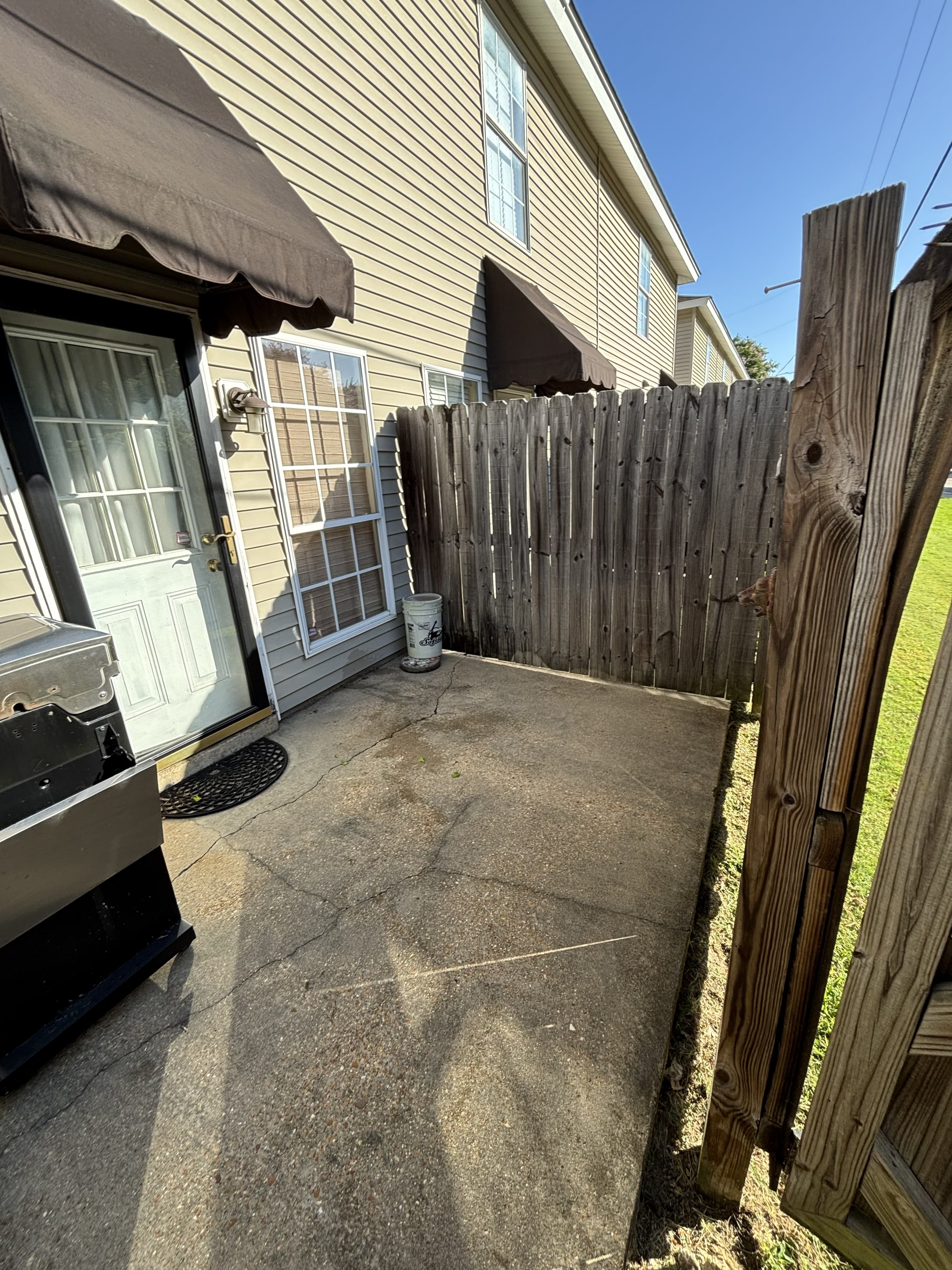 Patio Cleanup